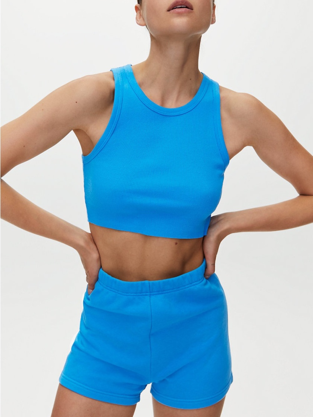 NWOT High Neck Crop Tank